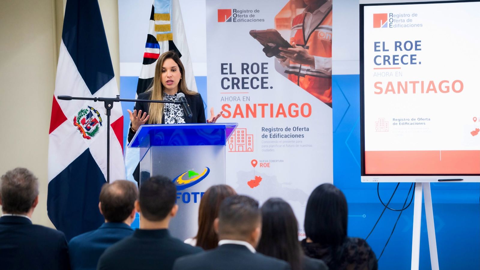 El viceministro de Planificación e Inversión Pública, Martín Francos, resaltó la incorporación de Santiago al Registro de Oferta de Edificaciones (ROE).