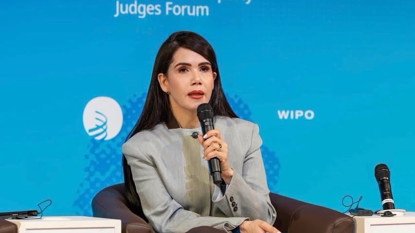 La magistrada Army Ferreira, jueza del Tribunal Constitucional, participó en el Foro de Jueces de la OMPI celebrado en Suiza.