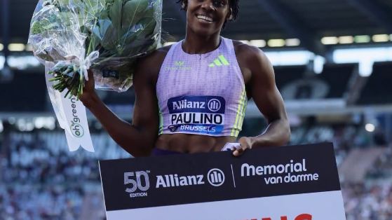 Marileidy Paulino gana la Diamond League 2026 y fija récord de pista